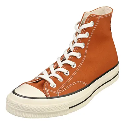 (8.5) Converse Chuck Hi Unisex Casual Trainers in Brown