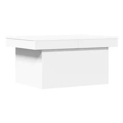 vidaXL Coffee Table Hallway Accent End Table Side Table White Engineered Wood