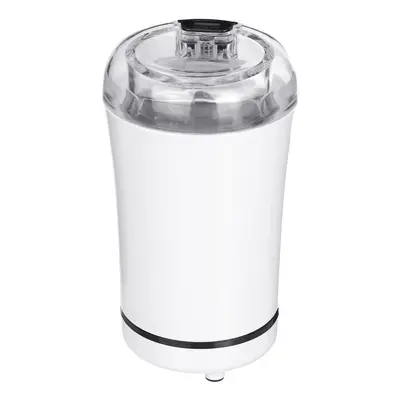 (White) 150A Mini Electric Spices Grinder Multifunction Stainless Steel US Plug