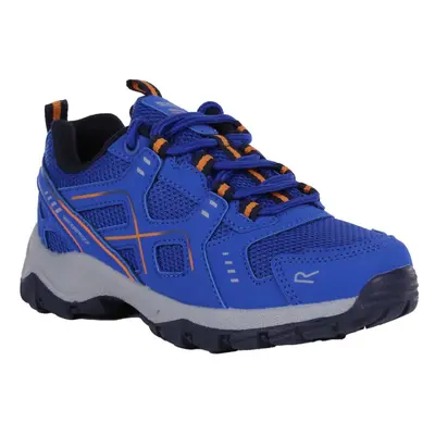 (10 UK Child, Strong Blue/Orange Pepper) Regatta Childrens/Kids Vendeavour Walking Shoes