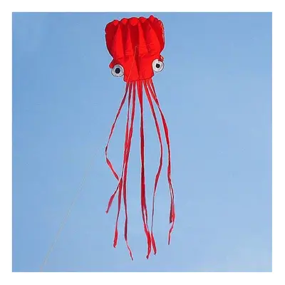 () 4m Octopus Soft Flying Kite with 200m Line Kite Reel Colors