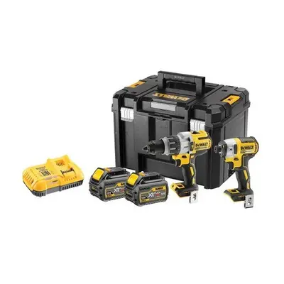 DEWALT DEWDCK276T2T FlexVolt Twin Pack Volt x 18/54 Volt 6.0/2.0Ah Li-Ion