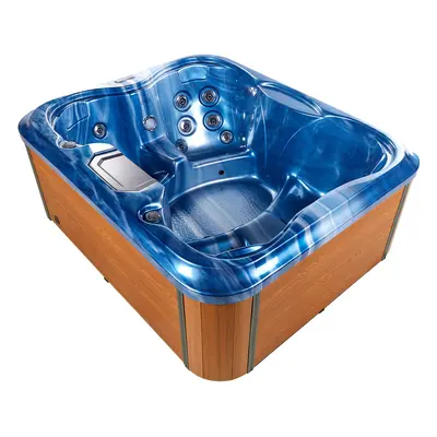 Outdoor Hot Tub with LED ARCELIA Blue