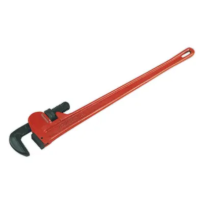 915mm Cast Steel Pipe Wrench - European Pattern - 13-100mm Carbon Steel Jaws