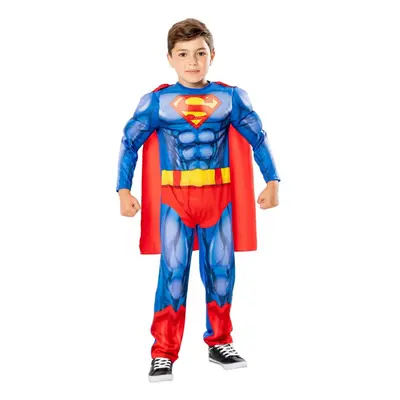 (3-4 Years, Blue/Red) Superman Childrens/Kids Costume