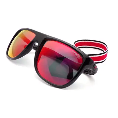 CARRERA Sunglasses HYPERFIT Black with Red Splatter OIT UZ