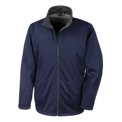 (S, Navy) Result Core Mens Waterproof Soft Shell Jacket