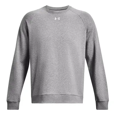 (XXL, Castle Rock/White) Under Armour Unisex Adult Rival Fleece Crew Neck Sweatshirt