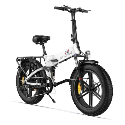 (WHITE) ENGWE Engine X 250w 13ah 48v 20*4in Folding E-Bike