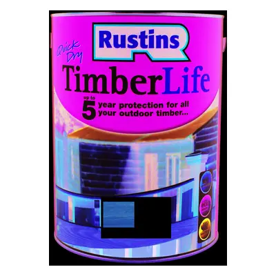 Rustins Quick Dry Timberlife - Light Oak 5ltr