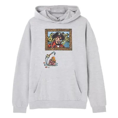 (3XL, Grey Marl) SpongeBob SquarePants Mens Artistic Hoodie