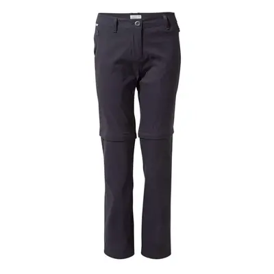 (18 UK S, Dark Navy) Craghoppers Womens/Ladies Kiwi Pro II Convertible Trousers