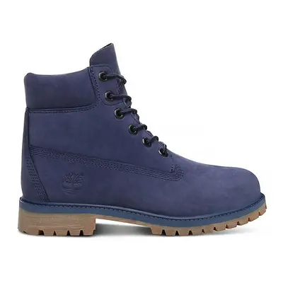 (UK 5-EU 38-US 5.5Y) Timberland In Premium A1VCV Patroit Blue Girls UK 3-6.5