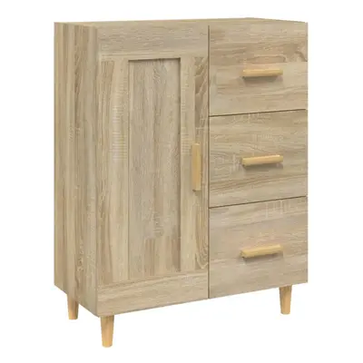 (Sonoma oak) vidaXL Sideboard Engineered Wood Side Cabinet Home Organiser Multi Colours