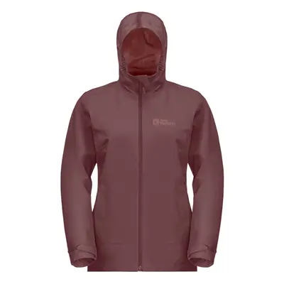 (XS, Red Ochre) Jack Wolfskin Womens Moonrise In Waterproof Windproof Jacket