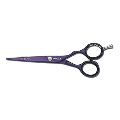 Jaguar White Line Pastel Plus Offset Hairdressing Scissors, 5.5-Inch Length, Viola