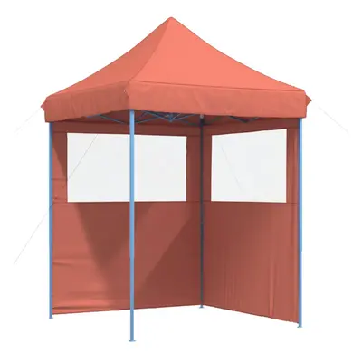 (terracotta) vidaXL Professional Folding Party Tent Outdoor Canopy Garden Pavilion Steel