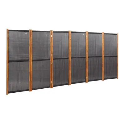 (black, x cm) vidaXL Room Divider Wall Partition Screen Panel Room Separator Privacy Screen