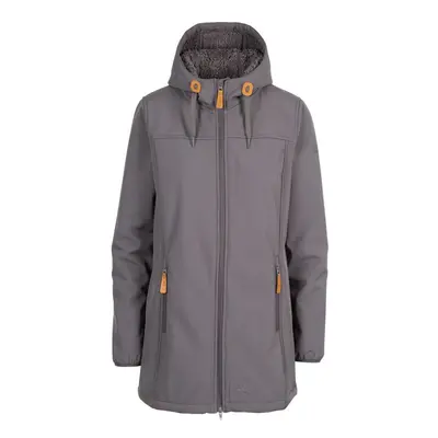 (XXS, Carbon) Trespass Womens/Ladies Kristen Longer Length Hooded Waterproof Jacket