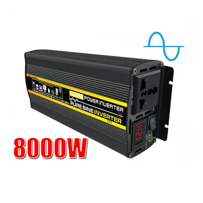 (DC 48V, 8000W) Pure Sine Wave Inverter 12V/24V/48V/60V To AC 110V 220V 8000/6000/4000/3000W Vol