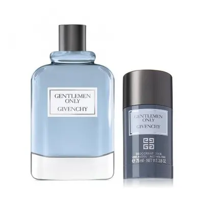 Givenchy Gentlemen Only Pcs Set: 3.3 Edt Sp + 2.8 Oz Deodorant Stick