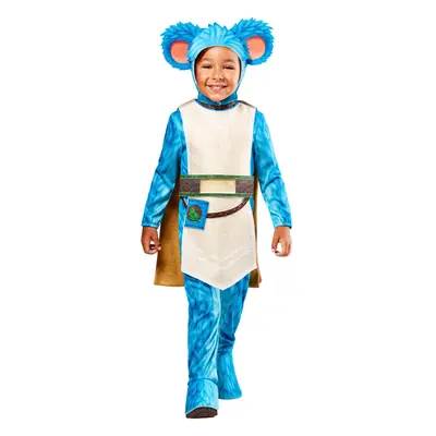 (3-4 Years, Blue/White) Star Wars: Young Jedi Adventures Childrens/Kids Nubs Costume