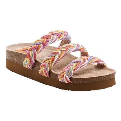 (4 UK, Rainbow) Rocket Dog Womens/Ladies Ashley Braided Sandals