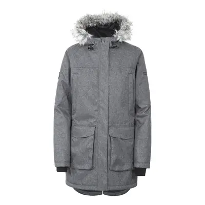 (XXXL, Black/Silver Grey) Trespass Womens/Ladies Thundery Waterproof Jacket