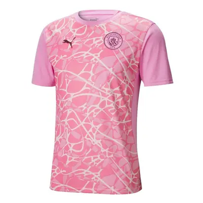 (2XL) Manchester City Pink Pre-Match Jersey 2024/25