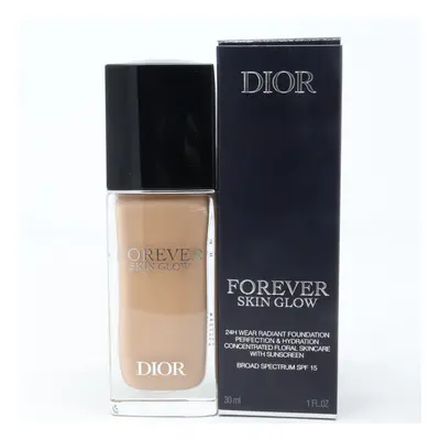 (3CR Cool Rosy/Glow SPF 15) Dior Forever Skin Glow Hydrating Foundation 1.0oz/30ml New With Box