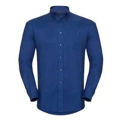 Russell Mens Oxford Easy-Care Long-Sleeved Shirt