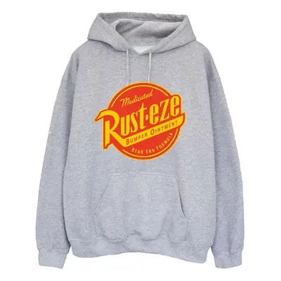 (XL, Grey) Cars Womens/Ladies Rust-Eze Logo Heather Hoodie