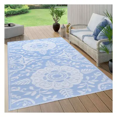 Outdoor Carpet Baby Blue 120x180 cm PP