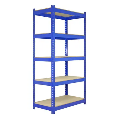 10 Garage Warehouse Q-Rax Steel Blue Tier 90cm Racking Shelving Storage Units