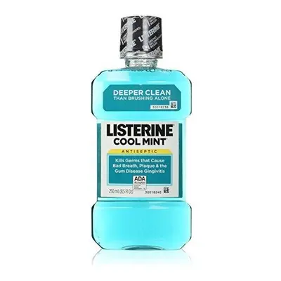 Listerine Antiseptic Mouthwash Coolmint, COOLMINT 8.5oz 250ml(Pack of 3)