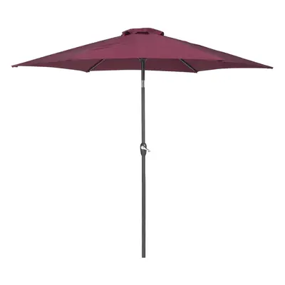 Market Garden Parasol 2.7 m Burgundy VARESE