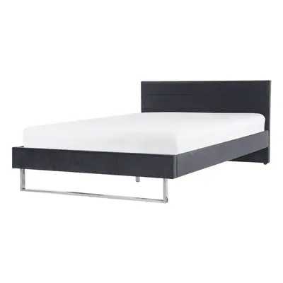 Bed BELLOU x cm (EU Super King) Velvet Dark Grey