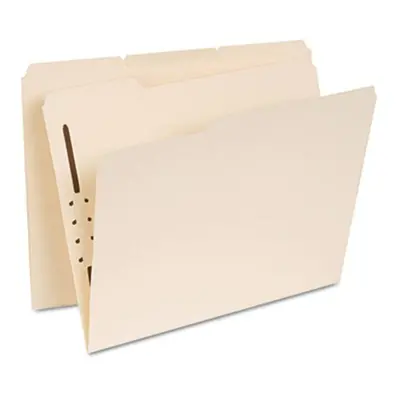 Universal Manila Folders- Fastener- 1/3 Tab- Letter- 50/Box