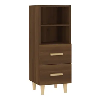 (Brown oak) vidaXL Sideboard Engineered Wood Indoor Side Cabinet Cupboard Multi Colours