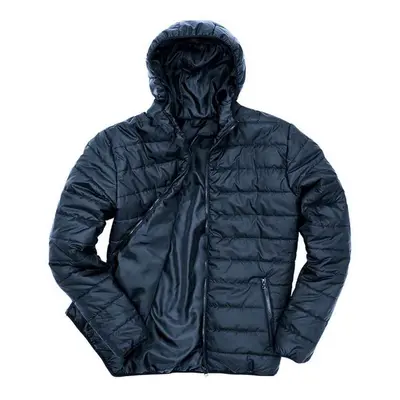 (L, Navy/Navy) Result Core Mens Soft Padded Jacket