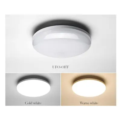 (White, 36W) Modern 9W 13W 18W 24W 36W LED Ceiling Light Surface Mounted Panel Lamp AC85-265V Fo