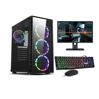 FCS FAST Intel Core i7 Gaming PC Computer 8GB RAM 1TB HDD WIN10 2GB GT