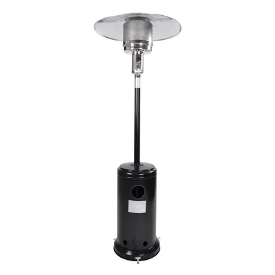 (Black) Gas Patio Heater Free Standing Outdoor Garden 13kW Mushroom