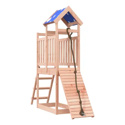 vidaXL Outdoor Playset Garden Playhouse Kids Playground Solid Wood Douglas