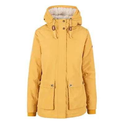 (10, Honeybee) Trespass Womens Waterproof Hooded Jacket Token