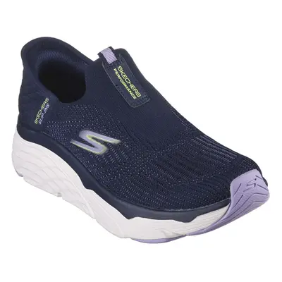 (6 UK, Navy/Lavender/White) Skechers Womens/Ladies Cushioned Trainers