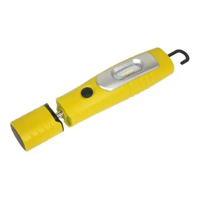 Sealey LED3602Y Rechargeable Deg. Inspection Lamp SMD + 3W LED Yellow Lithium-ion