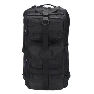 (Black, 30L) 30L 40L Outdoor Tactical Backpack Waterproof 600D Nylon Rucksack Shoulder Bag Campi