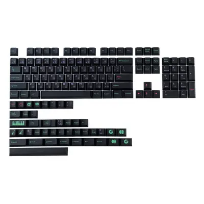 145 Keys Punk PBT Keycap Set Cherry Profile Sublimation Keycaps for Mechanical Keyboards