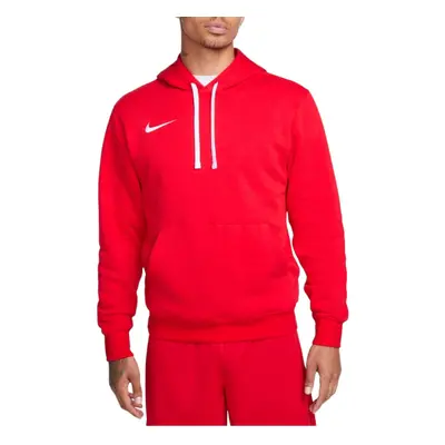 (Red, L) NIKE CW6894 Mens Fleece Hoodie Long Sleeve Sweat